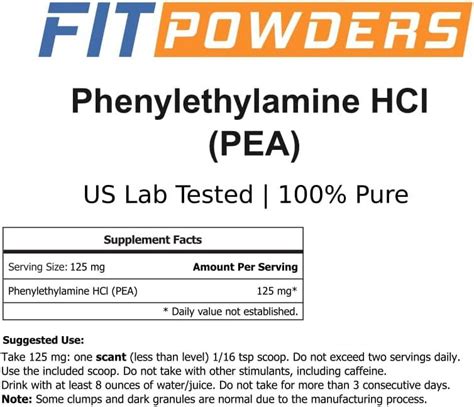 beta phenyl ethyl amine|Phenylethylamine HCL (PEA) Powder .